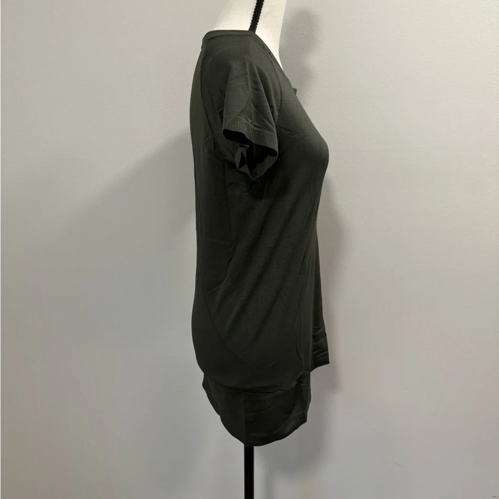Lululemon Army Dark Green Swiftly Tech Short Sleeve Top - Picture 3 of 6